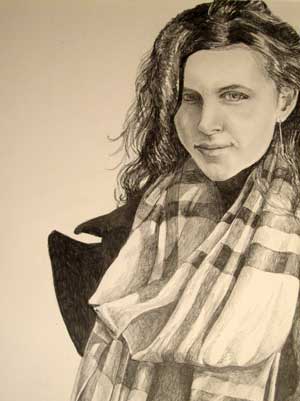 Shayli pencil portrait